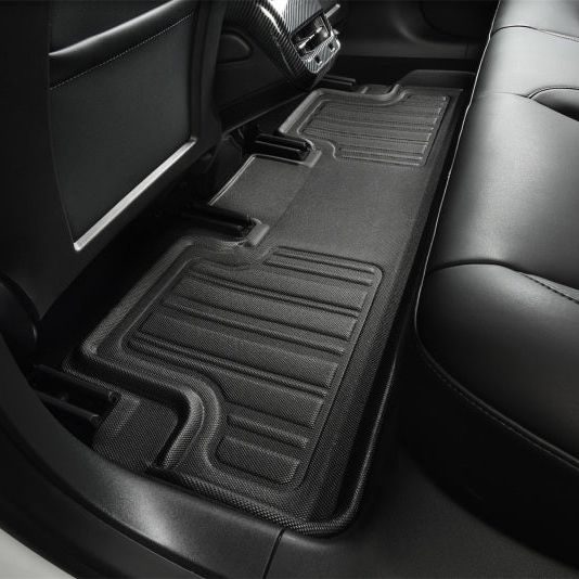 3D MAXpider E1TL02701809 - ACEE1TL02701809 - 3D MAXpider 2020-2021 Tesla Model Y Elitect 1st & 2nd Row Floormats - Black - Shipped in Europe - Tuningsupply.com