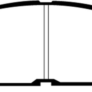 EBC DP4995R - EBCDP4995R - EBC 93-95 Toyota MR2 2.0 Turbo Yellowstuff Front Brake Pads - Shipped in Europe - Tuningsupply.com