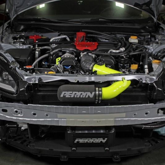 Perrin Performance PSP-INT-335NY - PERPSP-INT-335NY - PERRIN 22-25 Subaru BRZ / Toyota GR86 Cold Air Intake - Neon Yellow - Shipped in Europe - Tuningsupply.com
