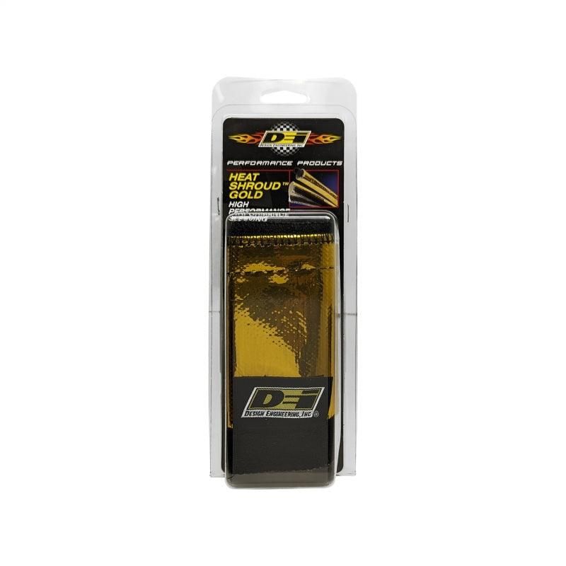 DEI 10458 - DEI10458 - DEI Heat Shroud 1/2in to 1-1/4in I.D. x 3ft - Gold - Shipped in Europe - Tuningsupply.com
