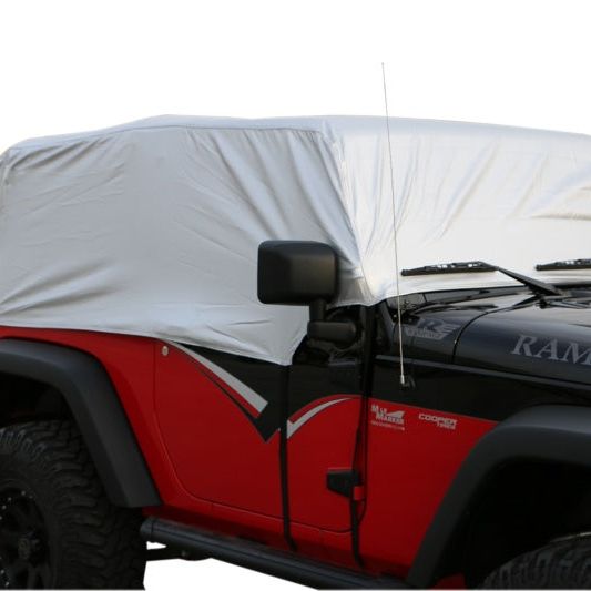 Rampage 2263 - RAM2263 - Rampage 2007-2018 Jeep Wrangler(JK) Cab Cover Multiguard - Silver - Shipped in Europe - Tuningsupply.com