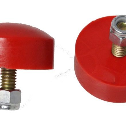 Energy Suspension 9.9116R - ENG9.9116R - Energy Suspension 1in Tall Buttonhead Bump Stop - Red - Shipped in Europe - Tuningsupply.com