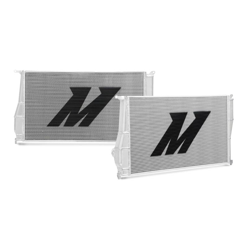 Mishimoto MMRAD-E90-07 - MISMMRAD-E90-07 - Mishimoto 2006-2013 BMW 335i/135i (Manual) Performance Aluminum Radiator - Shipped in Europe - Tuningsupply.com