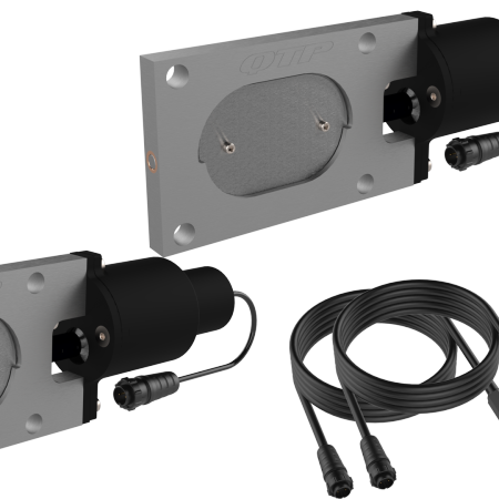QTP QTEC66 - QTPQTEC66 - QTP Bolt-On QTEC Dual Low Profile Oval Electric Cutout Valves - Pair - Shipped in Europe - Tuningsupply.com