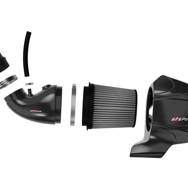 aFe 58-10001D - AFE58-10001D - aFe Momentum Carbon Fiber CAIS w/ Pro Dry S Filter 12-19 Jeep Grand Cherokee SRT8 (WK2) V8-6.4L - Shipped in Europe - Tuningsupply.com