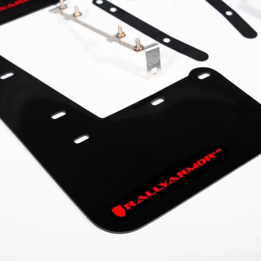 Rally Armor MF89-UR-BLK-RD - RALMF89-UR-BLK-RD - Rally Armor 23-25 Toyota GR Corolla Black UR Mud Flap w/Red Logo - Shipped in Europe - Tuningsupply.com