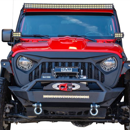 DV8 Offroad GRJL-01 - DVEGRJL-01 - DV8 Offroad 2018+ Jeep JL/ Gladiator Angry Grill - Shipped in Europe - Tuningsupply.com