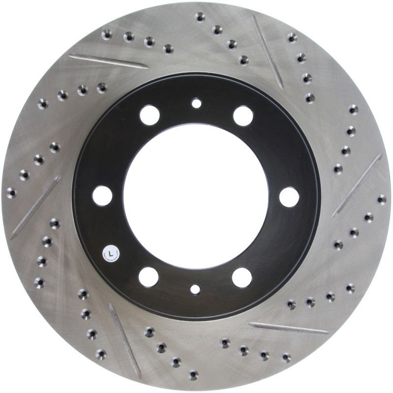 Stoptech 127.44129L - STO127.44129L - StopTech 07-08 Toyota FJ Cruiser / 05-08 Tacoma (6 lug) / 03-08 4 Runner (319mm disc) SportStop Slo - Shipped in Europe - Tuningsupply.com