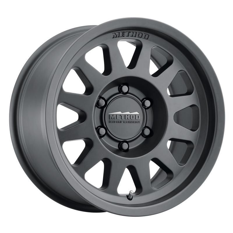 Method Wheels MR70478555500 - MRWMR70478555500 - Method MR704 17x8.5 0mm Offset 5x5.5 108mm CB Matte Black Wheel - Shipped in Europe - Tuningsupply.com