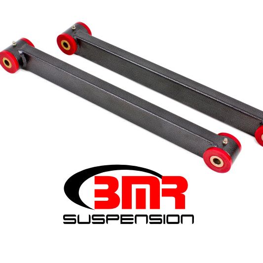 BMR Suspension TCA032H - BMRTCA032H - BMR 05-14 S197 Mustang Non-Adj. Boxed Lower Control Arms (Polyurethane) - Black Hammertone - Shipped in Europe - Tuningsupply.com