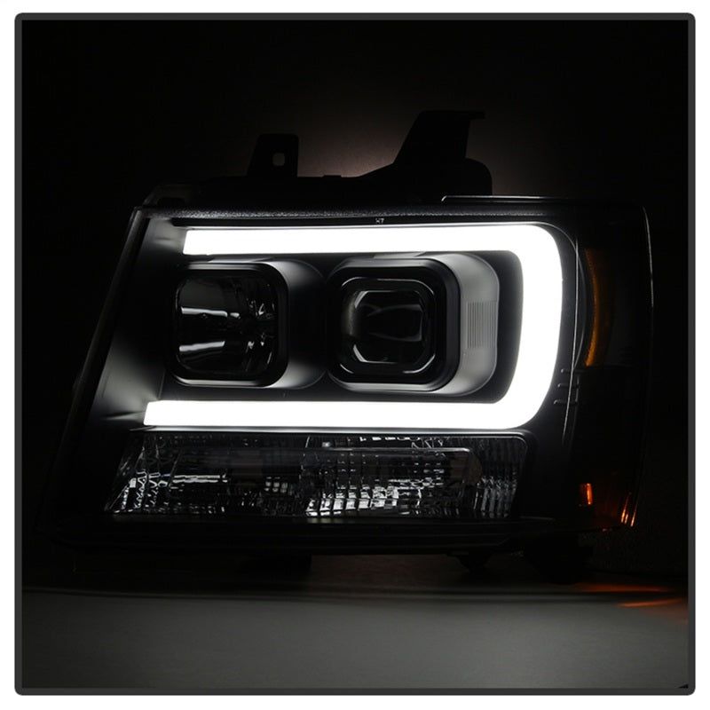 SPYDER 5082565 - SPY5082565 - Spyder 07-14 Chevy Suburban/1500/2500/Tahoe V2 Projector Headlights Blk PRO-YD-CSUB07V2-DRL-BK - Shipped in Europe - Tuningsupply.com