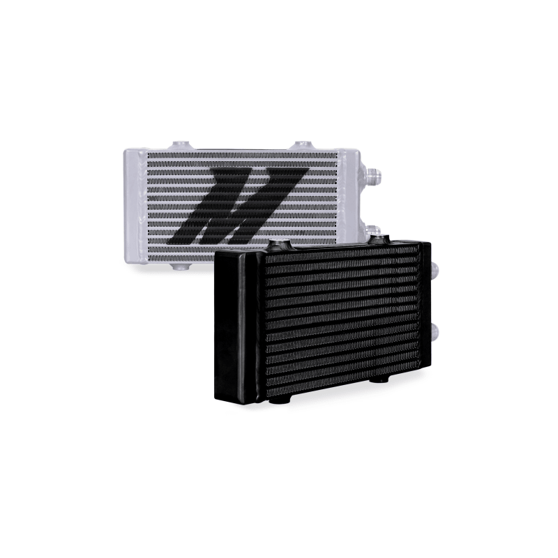 Mishimoto MMOC-DP-SBK - MISMMOC-DP-SBK - Mishimoto Universal Small Bar and Plate Dual Pass Black Oil Cooler - Shipped in Europe - Tuningsupply.com