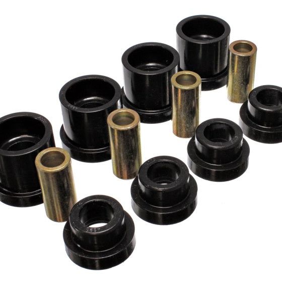Energy Suspension 7.1117G - ENG7.1117G - Energy Suspension 95-98 Nissan 240SX (S14) Black Rear Subframe Insert Set (Must reuse all metal part - Shipped in Europe - Tuningsupply.com