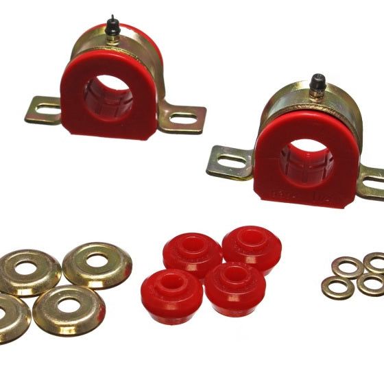 Energy Suspension 5.5127R - ENG5.5127R - Energy Suspension 94-01 Dodge Ram 1500 / 94-02 Ram 2500/3500 4WD Red 30mm Front Sway Bar Bushings - Shipped in Europe - Tuningsupply.com