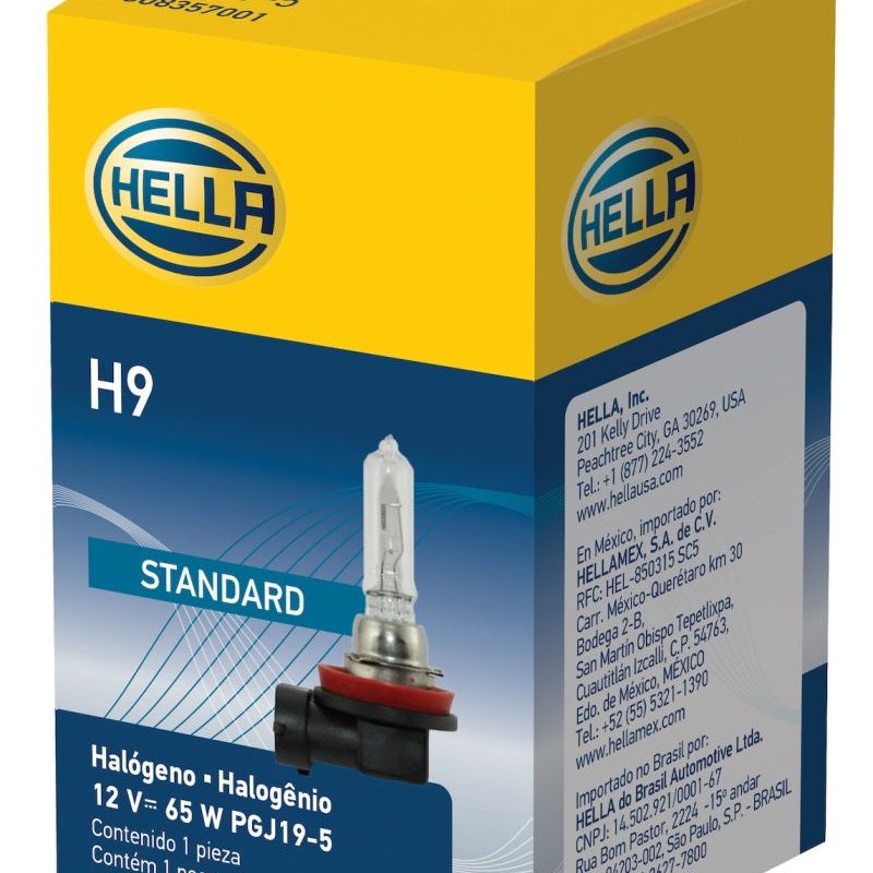Hella LAH9 - HELLAH9 - Hella Bulb H9 12V 65W PGJ19-5 T4 - Shipped in Europe - Tuningsupply.com