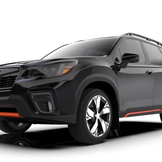 Rally Armor MF52-UR-BLK/GRY - RALMF52-UR-BLK/GRY - Rally Armor 19-21 Subaru Forester Black UR Mud Flap w/ Grey Logo - Shipped in Europe - Tuningsupply.com