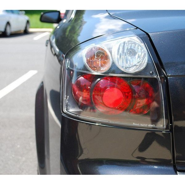 SPYDER 5000002 - SPY5000002 - Spyder 02-05 Audi A4 (Excl Convertible/Wagon) Euro Style Tail Lights - Black (ALT-YD-AA402-BK) - Shipped in Europe - Tuningsupply.com