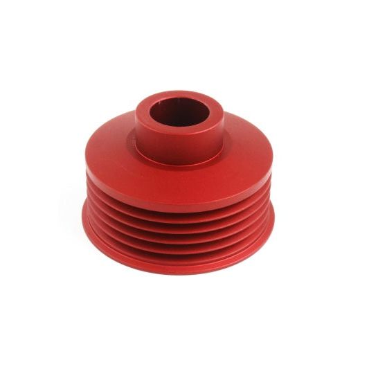 Perrin Performance PSP-ENG-119RD - PERPSP-ENG-119RD - PERRIN 06-14 Subaru WRX / 07-21 STI / 06-13 Forester Lightweight Alternator Pulley - Red - Shipped in Europe - Tuningsupply.com