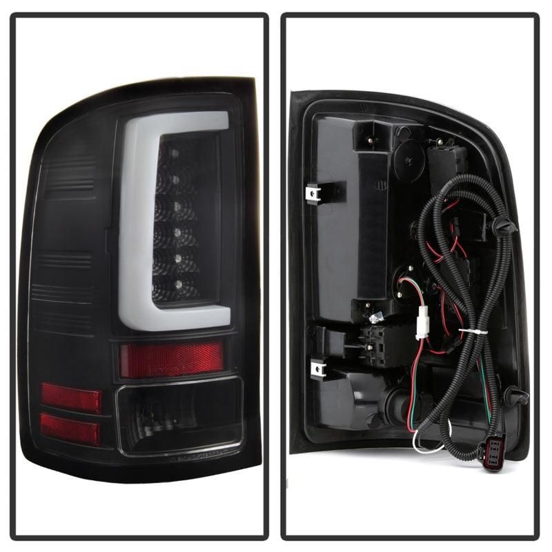 SPYDER 5084743 - SPY5084743 - Spyder 07-13 GMC Sierra 1500 V2 Light Bar LED Tail Lights - Black (ALT-YD-GS07V2-LBLED-BK) - Shipped in Europe - Tuningsupply.com