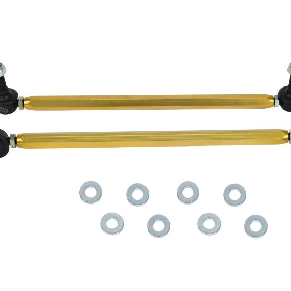 Whiteline KLC201 - WHLKLC201 - Whiteline 10-16 Hyundai Genesis Coupe Front Sway Bar Links - Shipped in Europe - Tuningsupply.com