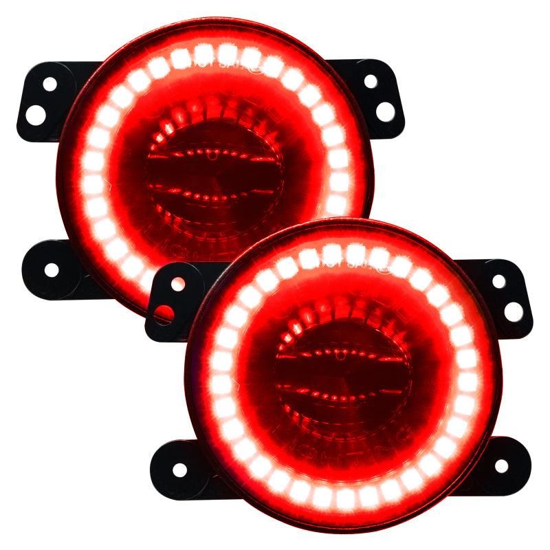 ORACLE Lighting 5846-334 - ORL5846-334 - Oracle Jeep Wrangler JK/JL/JT High Performance W LED Fog Lights - w/o Controller - Shipped in Europe - Tuningsupply.com