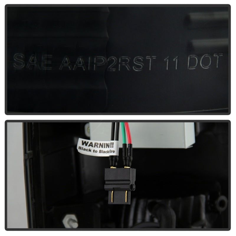 SPYDER 5083296 - SPY5083296 - Spyder 08-16 Ford Super Duty LED Tail Lights Black Smoke ALT-YD-FS07-LED-BSM - Shipped in Europe - Tuningsupply.com