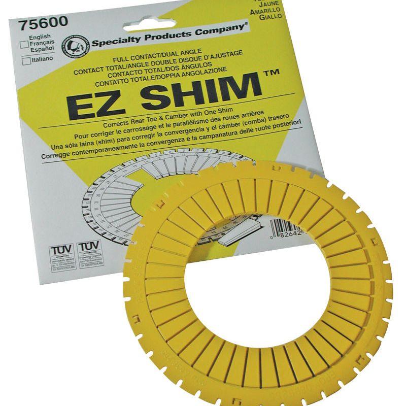SPC Performance 75600 - SPC75600 - SPC Performance EZ Shim Dual Angle Camber/Toe Shim (Yellow) - Shipped in Europe - Tuningsupply.com