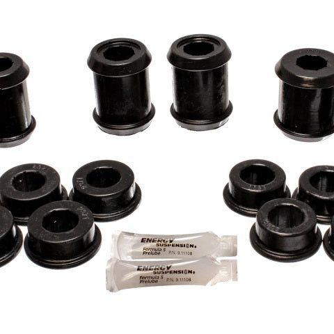Energy Suspension 3.3177G - ENG3.3177G - Energy Suspension 04-09 Cadillac XLR/XLR-V / 97-12 Corvette Black Rear End C/A Bushing Set - Shipped in Europe - Tuningsupply.com