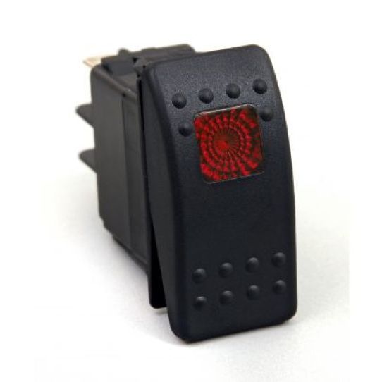Daystar KU80014 - DAYKU80014 - Daystar Rocker Switch Red Light 20 AMP Single Pole - Shipped in Europe - Tuningsupply.com
