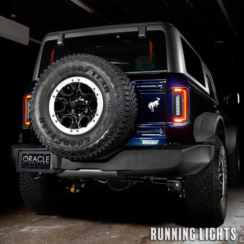 ORACLE Lighting 5892-504 - ORL5892-504 - Oracle Lighting 21-22 Ford Bronco Flush Style LED Taillights - Shipped in Europe - Tuningsupply.com