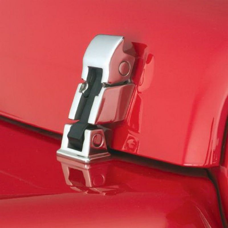 Rampage 74334 - RAM74334 - Rampage 1997-2006 Jeep Wrangler(TJ) Hood Catch - Stainless - Shipped in Europe - Tuningsupply.com