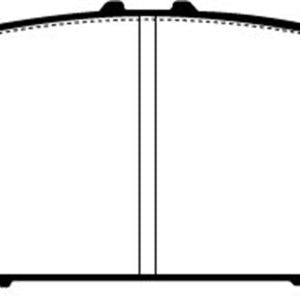 EBC DP61808 - EBCDP61808 - EBC 06-07 Infiniti QX56 5.6 (Akebono) Greenstuff Front Brake Pads - Shipped in Europe - Tuningsupply.com