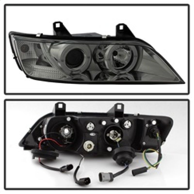 SPYDER 5009104 - SPY5009104 - Spyder BMW Z3 96-02 Projector Headlights LED Halo Smoke High H1 Low H1 PRO-YD-BMWZ396-HL-SM - Shipped in Europe - Tuningsupply.com