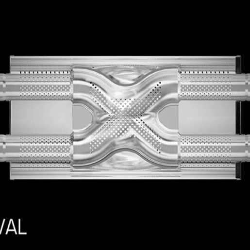 Magnaflow 12568 - MAG12568 - MagnaFlow Muffler Mag SS 22X5X11 2.5/2.5X2.5/ - Shipped in Europe - Tuningsupply.com