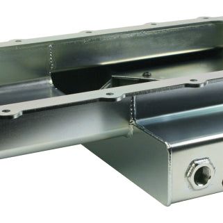 Moroso 20570 - MOR20570 - Moroso Ford 5.0 Coyote/Cobra (w/Rear Sump) Road Race Baffled Wet Sump 9.5qt 4.5in Steel Oil Pan - Shipped in Europe - Tuningsupply.com