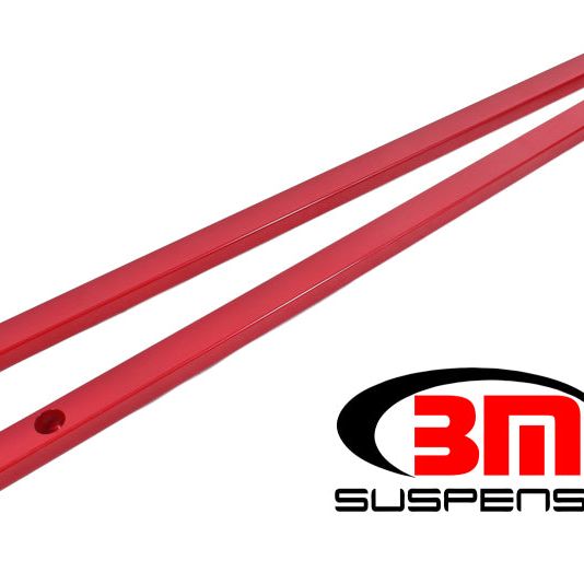 BMR Suspension CJR002R - BMRCJR002R - BMR 15-17 S550 Mustang Super Low Profile Chassis Jacking Rails - Red - Shipped in Europe - Tuningsupply.com