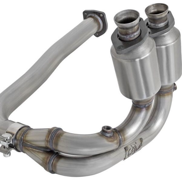 aFe 47-48001 - AFE47-48001 - aFe Power Direct Fit Catalytic Converter Replacements Front 00-03 Jeep Wrangler (TJ) I6-4.0L - Shipped in Europe - Tuningsupply.com