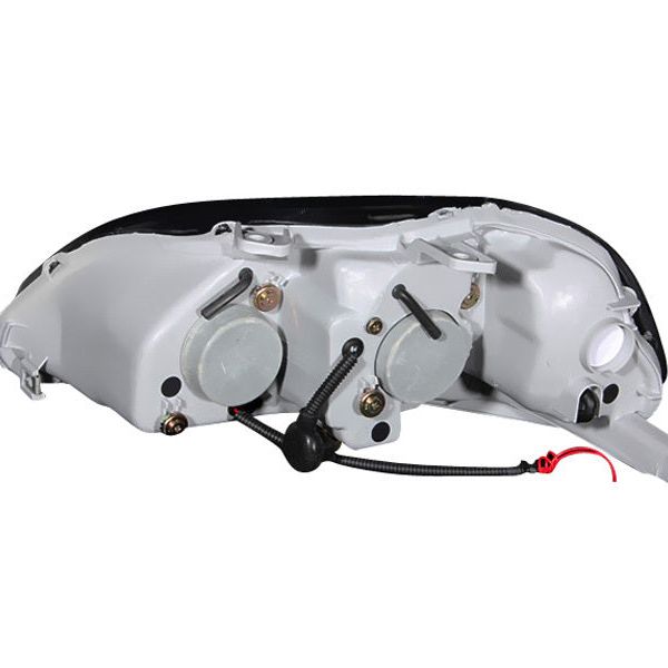 ANZO 121068 - ANZ121068 - ANZO 1996-1998 Honda Civic Projector Headlights w/ Halo Black - Shipped in Europe - Tuningsupply.com