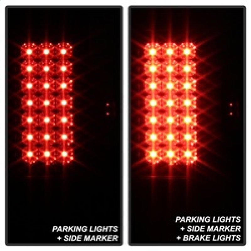 SPYDER 5083296 - SPY5083296 - Spyder 08-16 Ford Super Duty LED Tail Lights Black Smoke ALT-YD-FS07-LED-BSM - Shipped in Europe - Tuningsupply.com