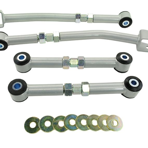 Whiteline KTA124 - WHLKTA124 - Whiteline 98-08 Subaru Legacy Liberty Rear Lower Control arm-adjust toe/camber - Shipped in Europe - Tuningsupply.com