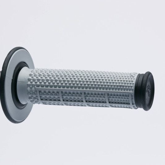 Renthal G154 - RENG154 - Renthal MX Dual Compound Grips Taper 1/2 Waffle - Grey/ Black - Shipped in Europe - Tuningsupply.com