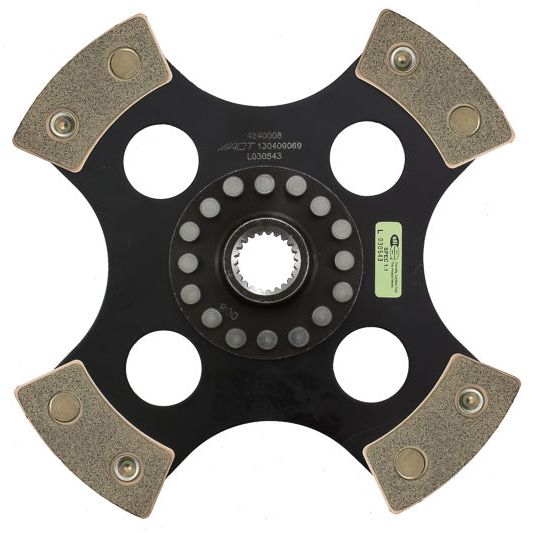 ACT 4240008 - ACT4240008 - ACT 1989 Ford Probe 4 Pad Rigid Race Disc - Shipped in Europe - Tuningsupply.com