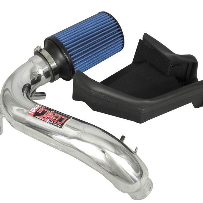 Injen SP5021P - INJSP5021P - Injen 12-13 Fiat 500 Abarth 1.4L(t) Polished Short Ram Intake w/ MR Tech & Heat Shield - Shipped in Europe - Tuningsupply.com