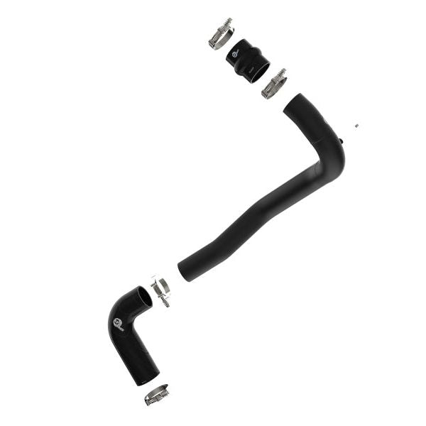 aFe 46-20079-B - AFE46-20079-B - aFe 08-10 Ford Trucks V8-6.4L (td) BladeRunner 3 IN Aluminum Hot Charge Pipe - Black - Shipped in Europe - Tuningsupply.com