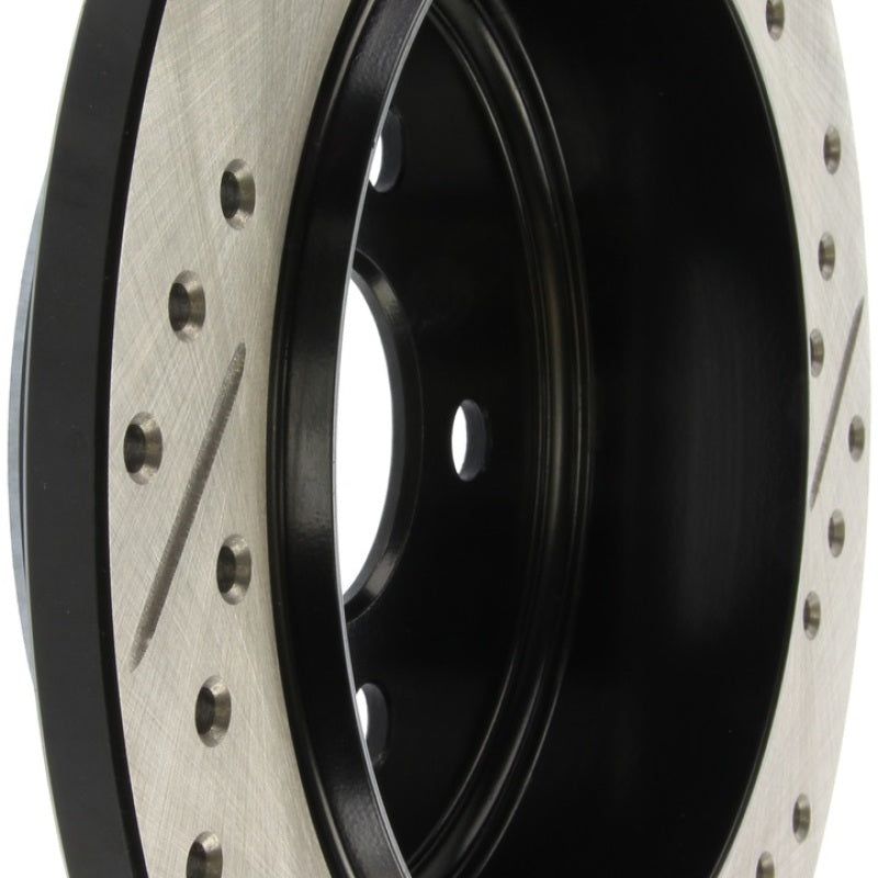 Stoptech 127.63054R - STO127.63054R - StopTech 03-09 Chrysler PT Cruiser Tur / 03-05 Dodge Neon SRT-4 Rear Right Slotted & Drilled Rotor - Shipped in Europe - Tuningsupply.com