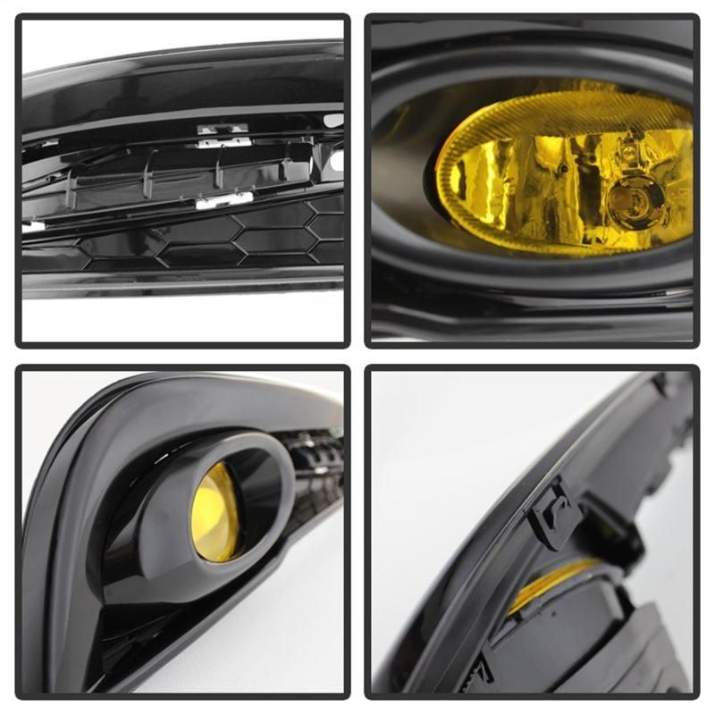 SPYDER 5077752 - SPY5077752 - Spyder Honda Civic 2013-2014 4dr OEM Fog Light W/Switch Yellow FL-HC2013-4D-Y - Shipped in Europe - Tuningsupply.com