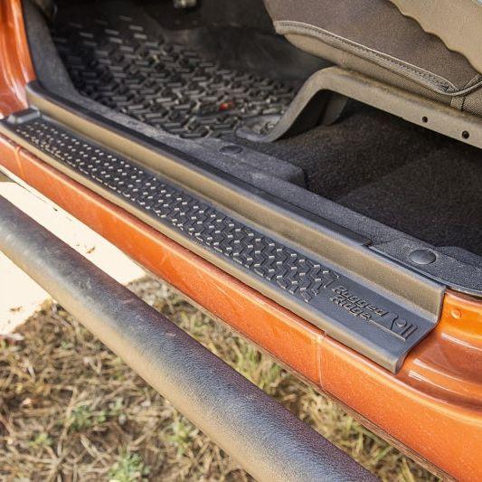 Rugged Ridge 11216.21 - RUG11216.21 - Rugged Ridge 07-18 Jeep Wrangler JK Unlimited 4-Door All Terrain Entry Guard Kit - Shipped in Europe - Tuningsupply.com