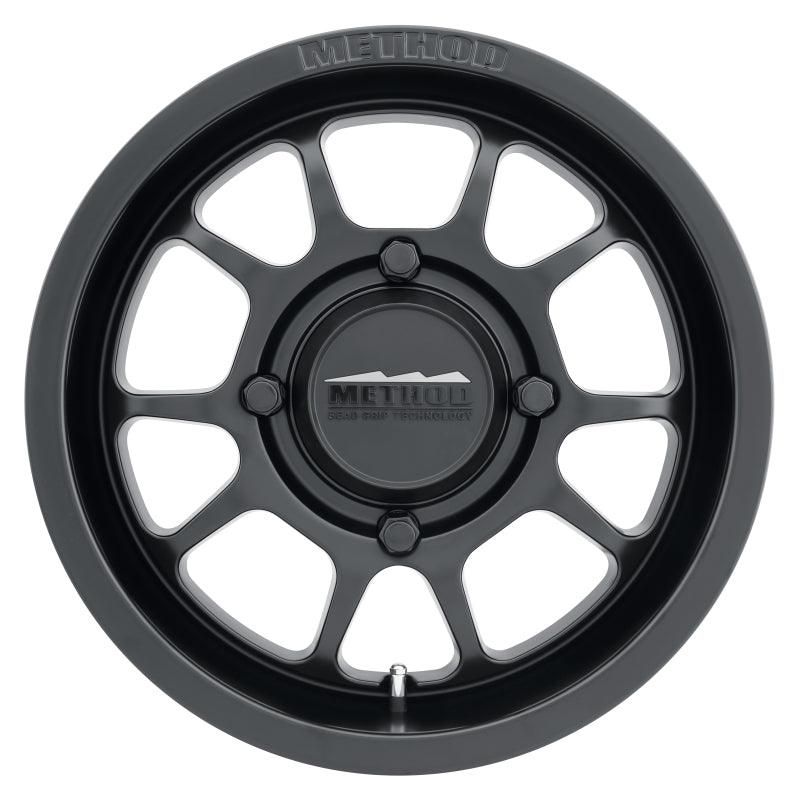 Method Wheels MR40958046544 - MRWMR40958046544 - Method MR409 Bead Grip 15x8 / 4+4/0mm Offset / 4x156 / 132mm CB Matte Black Wheel - Shipped in Europe - Tuningsupply.com