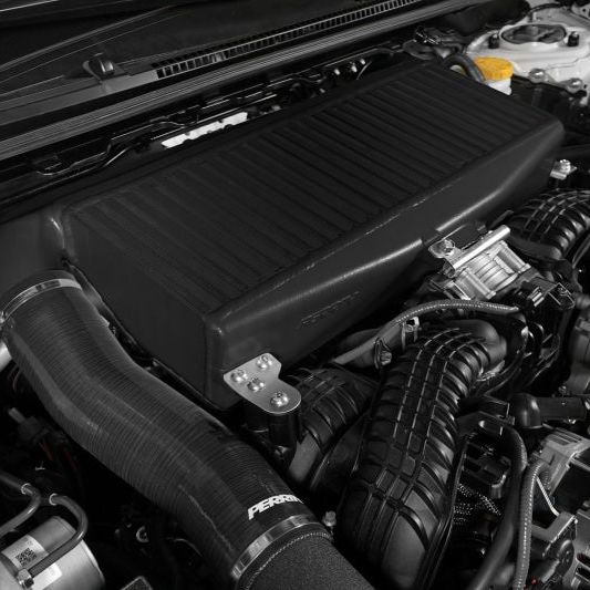 Perrin Performance PSP-ITR-330BK - PERPSP-ITR-330BK - PERRIN 22-25 Subaru WRX / 19-25 Ascent / 20-25 Outback & Legacy Turbo Top Mount Intercooler - Black - Shipped in Europe - Tuningsupply.com