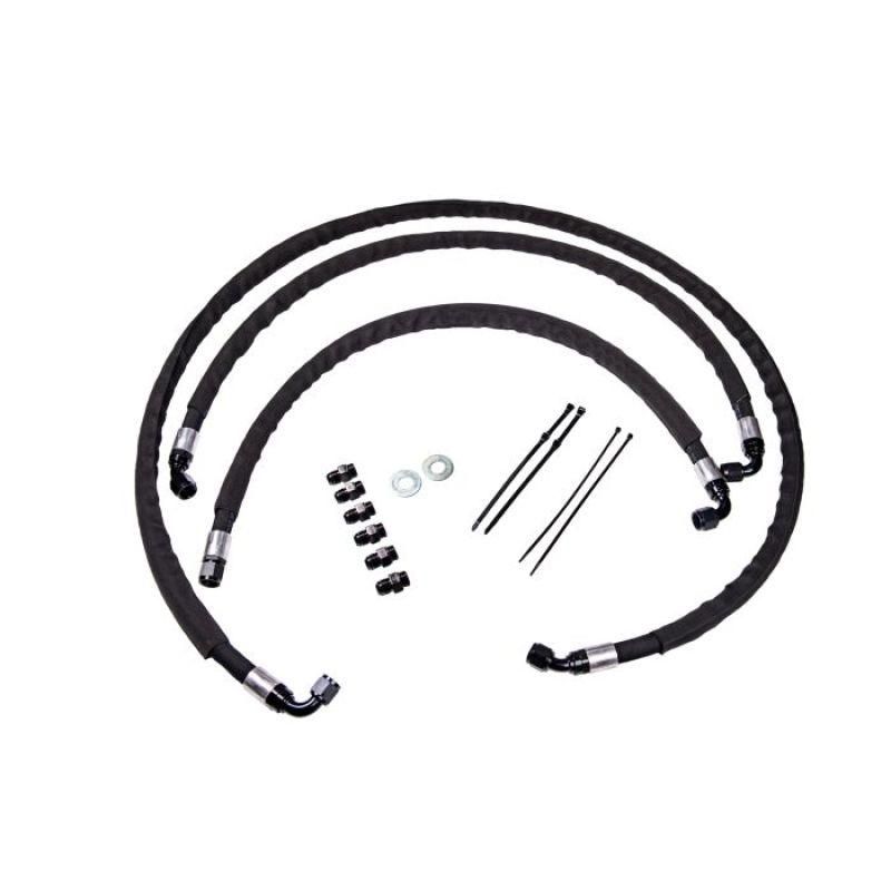 Fleece Performance FPE-TL-L5P-1719 - FPEFPE-TL-L5P-1719 - Fleece Performance 17-19 GM Duramax 2500/3500 Heavy Duty Transmission Cooler lines - Shipped in Europe - Tuningsupply.com
